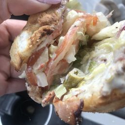 Hair in sandwich