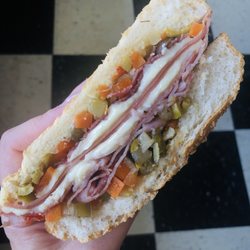 Glynn's Drive-In - Folsom - The super delicious Muffuletta!
