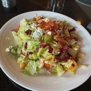 Disotto - We split the Italian Chopped ($16 as of 03/2024), so what you see in the photo is a HALF portion. - Italian Near Me - Highwood, Illinois