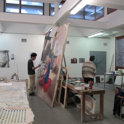 Villa Arson - Ecole nationale supérieure d'art, atelier peinture