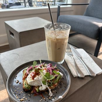 Undercurrent Coffee - Avocado toast, "The Gingey" iced latte - Coffee & Tea Near Me - Charlotte, North Carolina Undercurrent Coffee - Avocado toast, "The Gingey" iced latte - Coffee & Tea Near Me - Charlotte, North Carolina