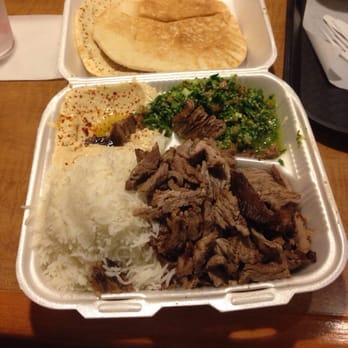 Zankou Chicken - Tri-trip plate - Mediterranean Near Me - Burbank, California