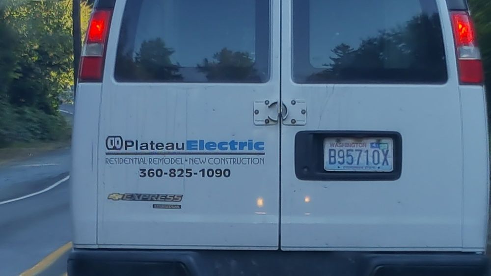 PLATEAU ELECTRIC Enumclaw, Washington Electricians Phone Number