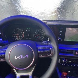 Getting car washed !!