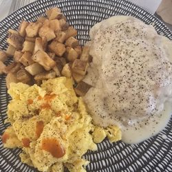 McLain's Market - Overland Park - Biscuits and Gravy with Egg and Potato