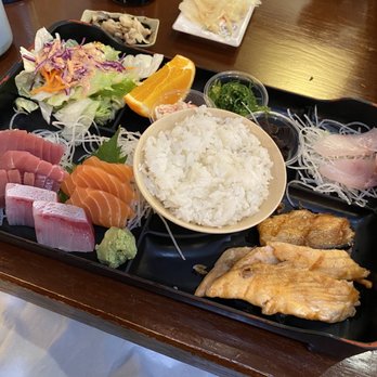 Sushi Maru - Mix Sashimi Bento - Sushi Bars Near Me - San Jose, California Sushi Maru - Mix Sashimi Bento - Sushi Bars Near Me - San Jose, California