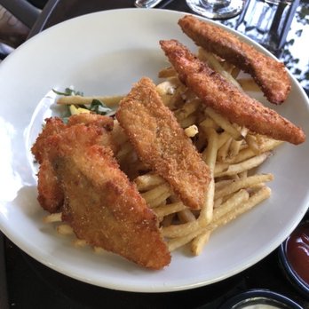 The Rendezvous Grill - Salmon fish and chips - New American Near Me - Welches, Oregon