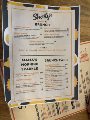 Menu photo 2 Shorty's - Waterfront West Homestead, PA Menu photo 2 Shorty's - Waterfront West Homestead, PA