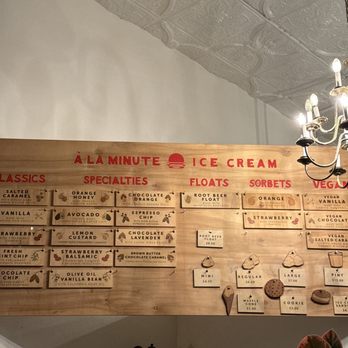 à la minute - Menu - Ice Cream & Frozen Yogurt Near Me - Redlands, California à la minute - Menu - Ice Cream & Frozen Yogurt Near Me - Redlands, California