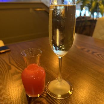 Cowboy Cantina - Mimosa w/ side of blood orange juice (extra, of course) - Bars Near Me - Rancho Mirage, California