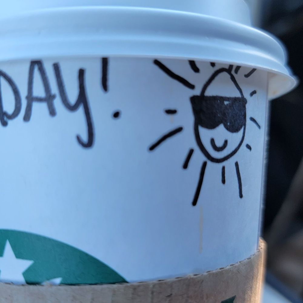 Always a cheerful start of the day!!! Always a cheerful start of the day!!!