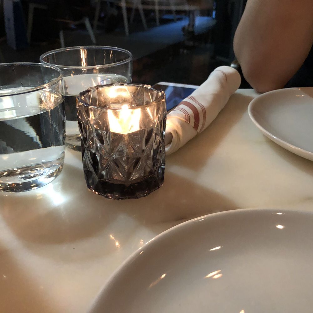 Beso by Patria - Candle on table - Spanish Near Me - Toronto, Ontario Beso by Patria - Candle on table - Spanish Near Me - Toronto, Ontario