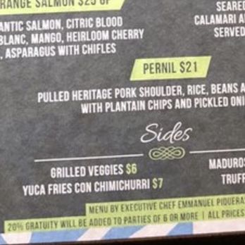 Mojo - Wow look at that 20% for parties of 6 or more. - Latin American Near Me - Forest Hills, New York