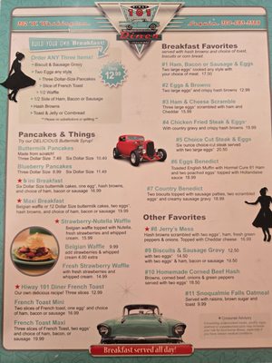 Menu photo 3 Hi-Way 101 Diner Sequim, WA