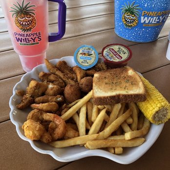 Pineapple Willy's - Awesome food with an amazing view. - Seafood Near Me - Panama City Beach, Florida