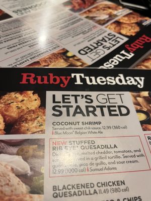 Menu photo 3 Ruby Tuesday Walterboro, SC Menu photo 3 Ruby Tuesday Walterboro, SC