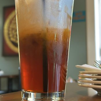The Happy Elephant - Thai iced tea - good, but I like mine stronger flavored - Thai Near Me - Manzanita, Oregon The Happy Elephant - Thai iced tea - good, but I like mine stronger flavored - Thai Near Me - Manzanita, Oregon