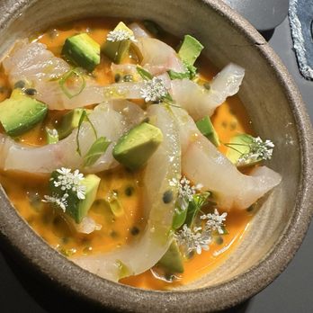 The Morris - Halibut crudo - New American Near Me - San Francisco, California The Morris - Halibut crudo - New American Near Me - San Francisco, California