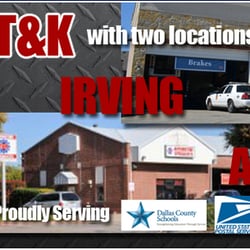 T&K Transmission & Automotive Specialists - 2 Convenient Locations: Irving and Addison