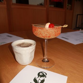 Shiso - Rice milk espresso martini and habanero martini - Japanese Near Me - Scottsdale, Arizona