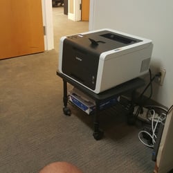 Westfarms Eye Associates - Patient data printed within my exam room.