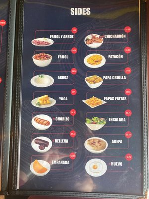 Menu photo 2 Los Parceros Aurora, CO