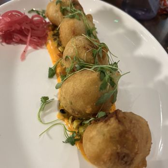 Howard & Platt - Shrimp and crab corn fritters - Breakfast & Brunch Near Me - Tampa, Florida
