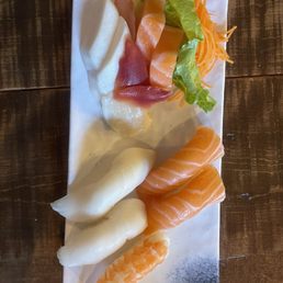 Sushi and sashimi