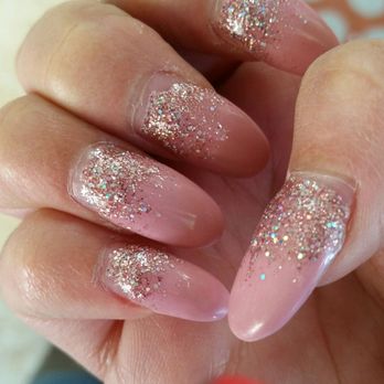 Diamond Nails and Spa - Got pink nails done by Wendy March 12th, I put glitter polish to disguise the growth, but time to get them removed. - Nail Salons Near Me - Riverside, California