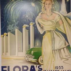 Golden Tulip Hotel Lion d'Or - Vintage poster in entry
