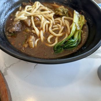 7 Noodles & Sizzling - Beef noodle soup, medium spicy - Noodles Near Me - San Jose, California