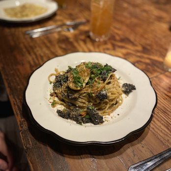 The Cookery - Spaghetti with Pork & Clam Sausage - Italian Near Me - Dobbs Ferry, New York The Cookery - Spaghetti with Pork & Clam Sausage - Italian Near Me - Dobbs Ferry, New York