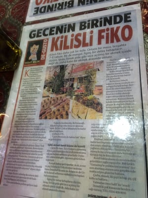 Menu photo 3 Kilisli Fiko Istanbul, 34