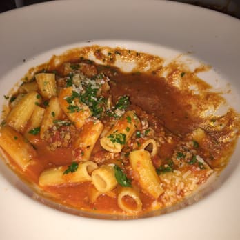 IL Bistro - Bolognese with fresh rigatoni pasta - Italian Near Me - Seattle, Washington IL Bistro - Bolognese with fresh rigatoni pasta - Italian Near Me - Seattle, Washington