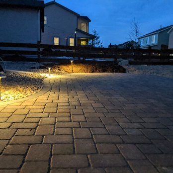 Bare Root Landscape - A new patio installed in Monument.   Winter landscaping is under way.   Call for your next consult today.... - Landscaping Near Me