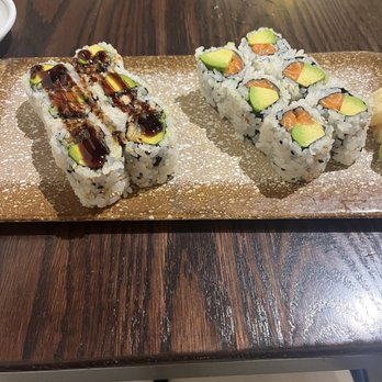 Sushi Lin Brooklyn - Unagi avocado and salmon avocado rolls - Sushi Bars Near Me - Brooklyn, New York Sushi Lin Brooklyn - Unagi avocado and salmon avocado rolls - Sushi Bars Near Me - Brooklyn, New York