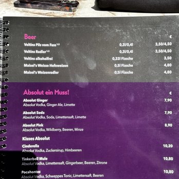 Bellini - Menu - Brasseries Near Me - Weinheim, BW