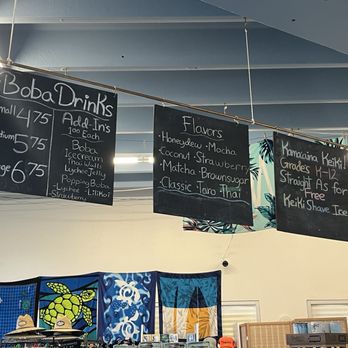 Mountain Magic Shave Ice - Menu 6/6/2025 - Shaved Ice Near Me - Waianae, Hawaii