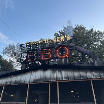 Terry Black's Barbecue - Outside the pits - Barbeque Near Me - Austin, Texas