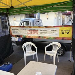 The organizer tent