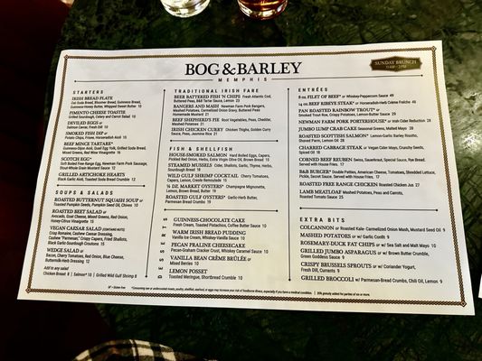 Menu photo 8 Bog & Barley Memphis, TN