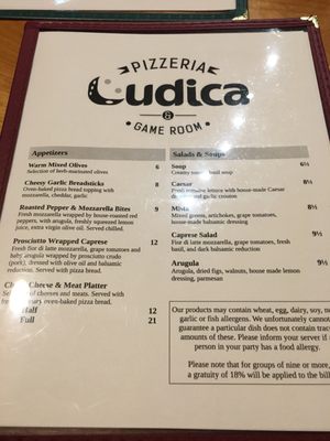 Menu photo 4 Pizzeria Ludica New Westminster, BC Menu photo 4 Pizzeria Ludica New Westminster, BC