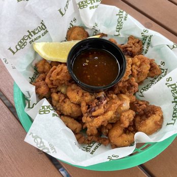 Loggerhead's Beach Grill - Fried calamari was really good. - Music Venues Near Me - Folly Beach, South Carolina Loggerhead's Beach Grill - Fried calamari was really good. - Music Venues Near Me - Folly Beach, South Carolina