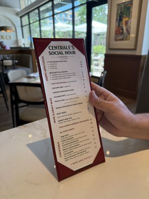 Menu photo 1 Centrale Italia Dallas, TX