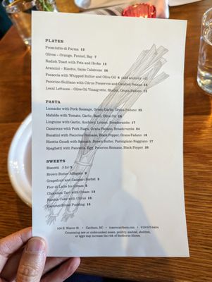 Menu photo 3 Tesoro Carrboro, NC Menu photo 3 Tesoro Carrboro, NC
