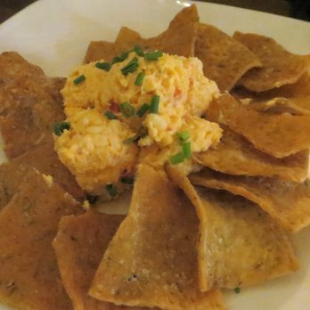 Jack Allen's Kitchen - Starter house made pimento  cheese and chips...yum! - Southern Near Me - Round Rock, Texas