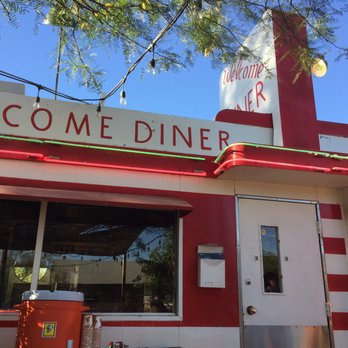 Welcome Diner - View of the front of the diner - Diners Near Me - Phoenix, Arizona Welcome Diner - View of the front of the diner - Diners Near Me - Phoenix, Arizona