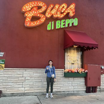 Buca di Beppo Italian Restaurant - My daughter giving a thumbs up after our meal - Italian Near Me - Shenandoah, Texas Buca di Beppo Italian Restaurant - My daughter giving a thumbs up after our meal - Italian Near Me - Shenandoah, Texas
