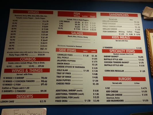 Menu photo 3 Wings and A Prayer 2 Riverdale, GA Menu photo 3 Wings and A Prayer 2 Riverdale, GA