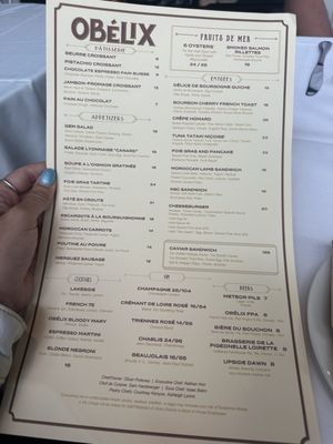 Menu photo 7 Obelix Chicago, IL
